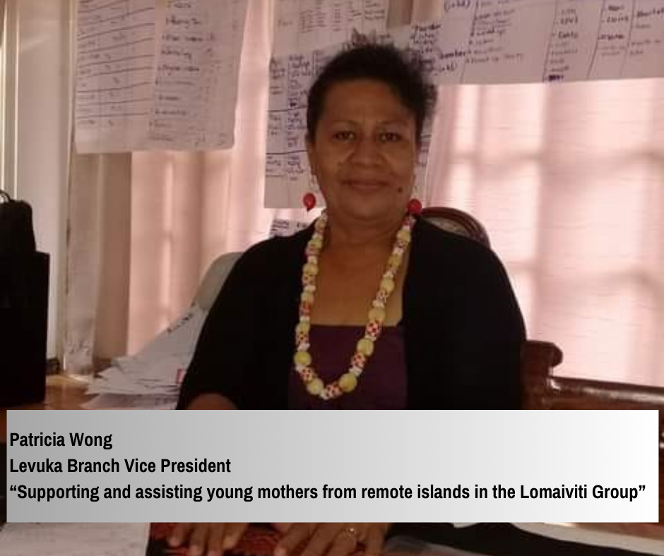 Patricia Wong Levuka Branch Vice President